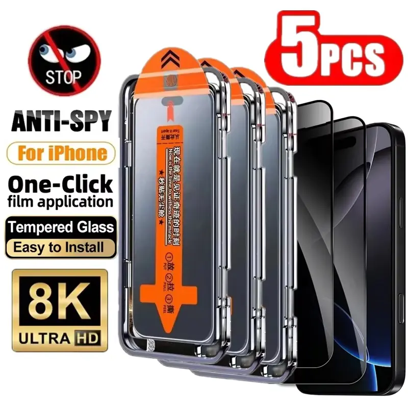 Privacy Anti-Spy Tempered Glass Screen Protector