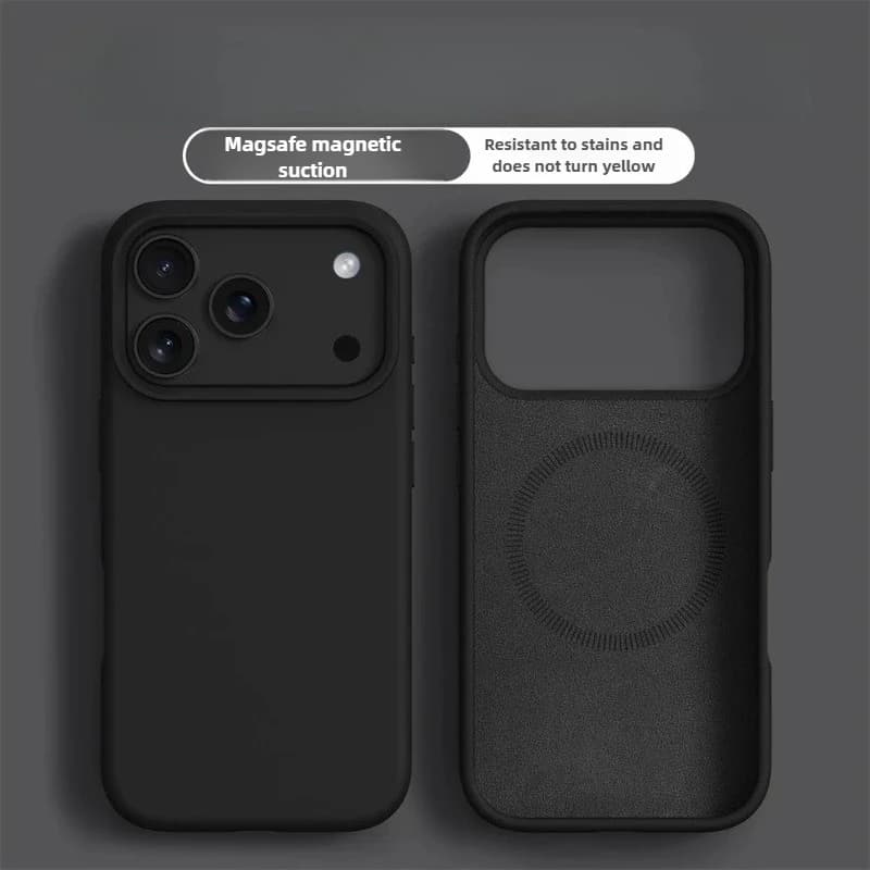 Liquid Silicone Magnetic Case for MagSafe iPhone