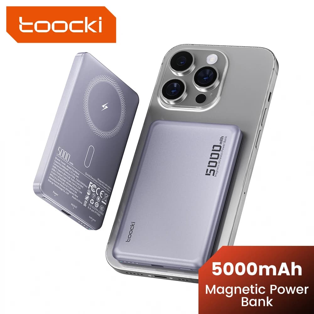 Toocki 5000mAh Magnetic Power Bank