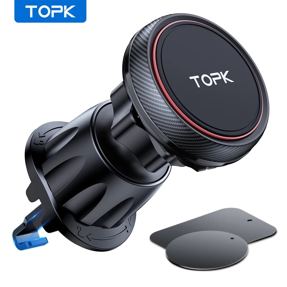TOPK Magnetic Car Air Vent Phone Mount